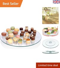 Clear Glass Lazy Susan with