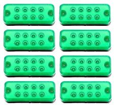 8 Side Marker 24V 8 LEDs Outline Lights Lamp for Scania Volvo DAF MAN