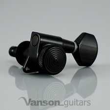 6 Black Vanson LOCKING Tuners