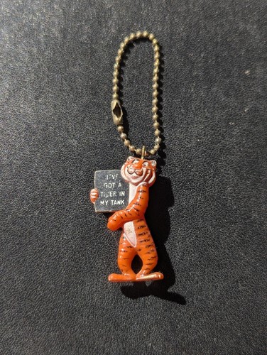 Vintage esso tiger keyring - esso,