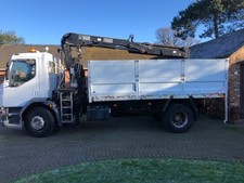tipper grab lorry truck daf