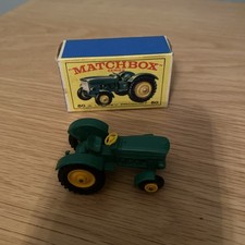 Matchbox Lesney 50 John Deere-Lanz Tractor, Vintage Diecast Model With Box