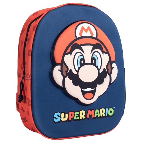 Super mario junior backpack - super,
