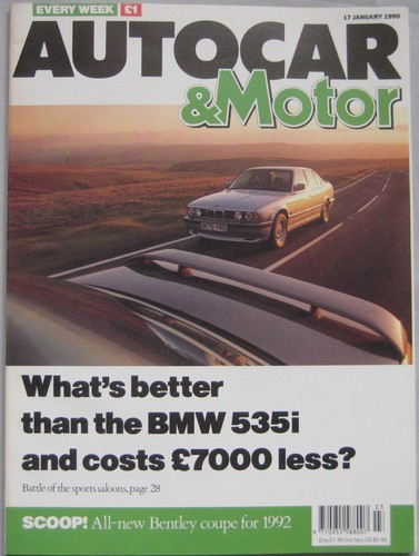 Autocar magazine january - autocar,