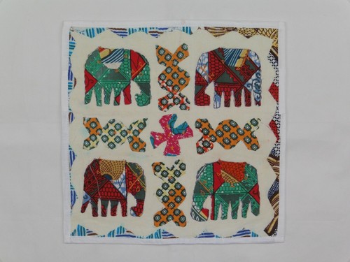 Applique elephant patchwork - elephant,