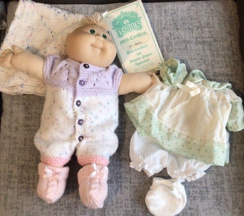 Cabbage patch doll - patch,