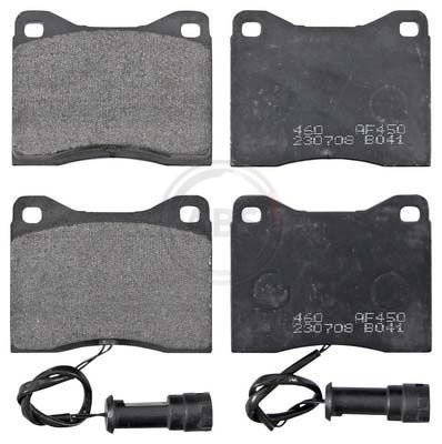 Abs 36634 front brake pad - front,