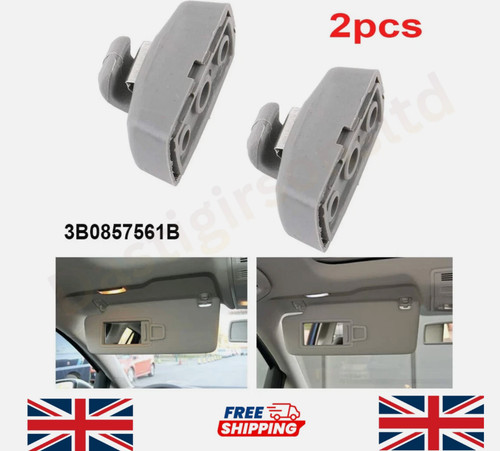 Pair sun visor clip - 1,