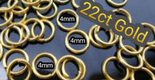 22ct Solid Yellow Gold Jump Ring 4mm Repair Clasp Not Scrap 916