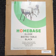 Homebase Eloise Black Bistro
