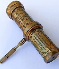 Hand Carved Brass Kaleidoscope