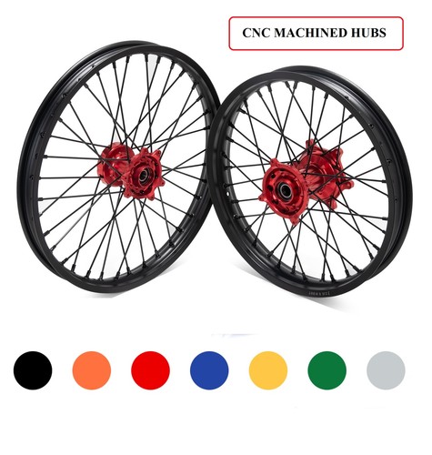 Cnc front rear wheels - 21"+18",