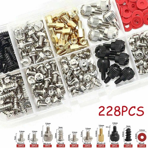 228pcs computer screws - 228pcs,