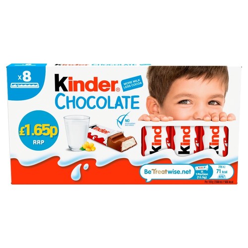 Kinder chocolate bars - kinder,