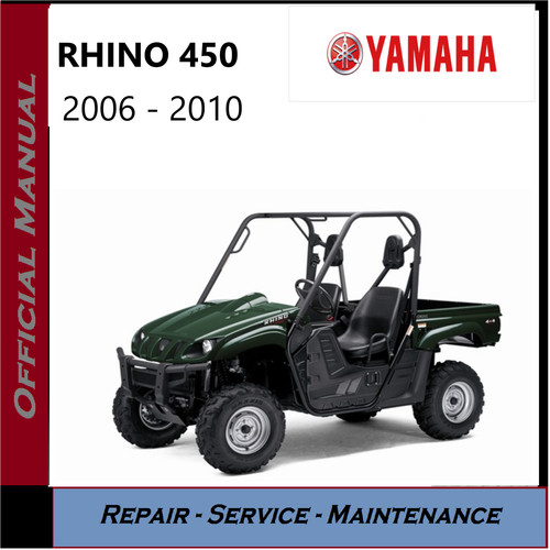 Yamaha rhino 450 - yamaha, workshop