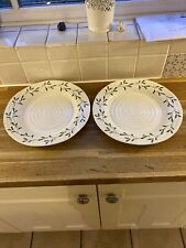 Portmeirion Sophie Conran Mistletoe Dinner Plates X2. Brand New.
