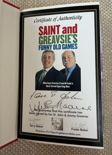 Saint and greavsie funny - greavsie's, old
