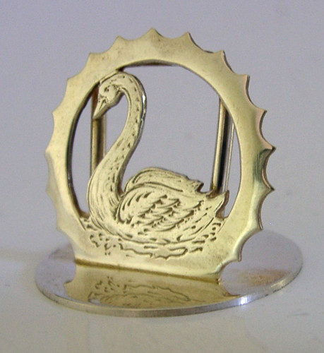 Beautiful sterling silver swan - beautiful,