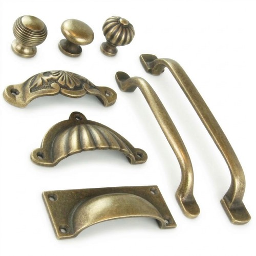 Antique brass finish cast - antique,