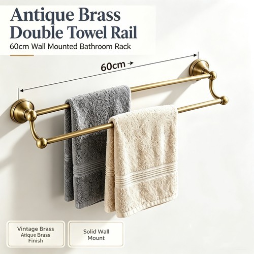 Antique brass double - brass,