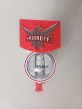 smirnoff vodka Bar optic 35.5ml Home Bar Mancave Minibar Pub Club Furnishings  