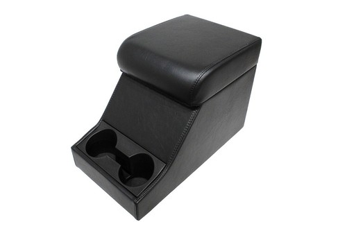 Black vinyl chubby armrest - black, 'chubby'