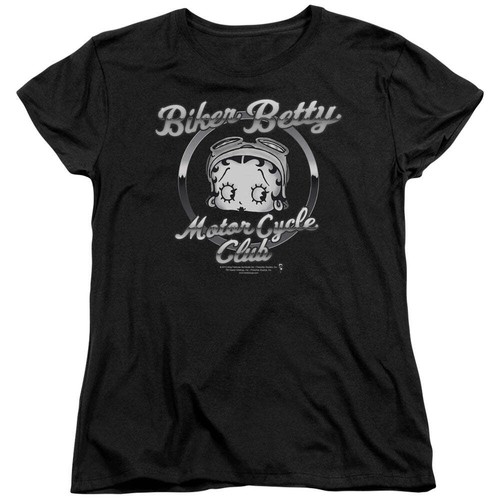 Betty boop chromed logo - chromed,