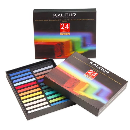 Kalour soft pastels set - 24,