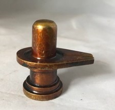 Shivling Small Brass Ling lingam Shiva Yoni Naag Hindu Statue Sheshnaag Naag