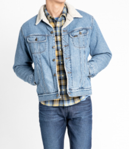 Lee jacket mens rider sherpa - jacket,