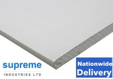 Plasterboard 8x4 x 10 Boards (2400x1200) 12.5mm Thickness Square Edge