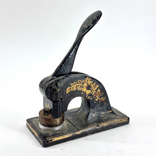 Vintage metal embossing - vintage, press
