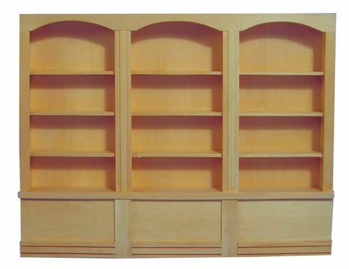 Dolls house triple - house, shelf