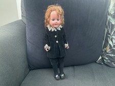 Vintage 1950s Hard Plastic Roddy Doll  - 11 inches 