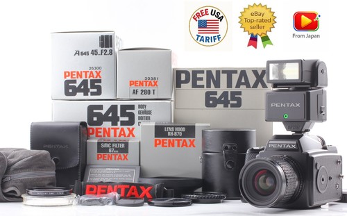 Box unused pentax 645 - in,