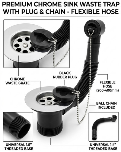 Basin waste bath - basin, &