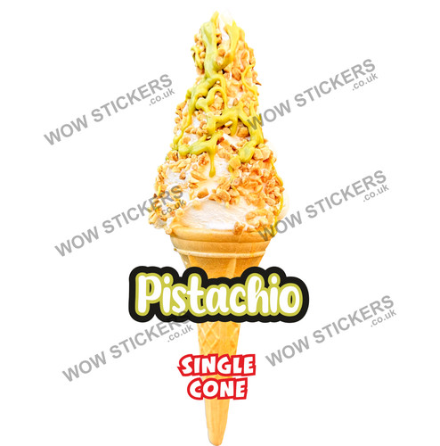 Ice cream van - , sticker