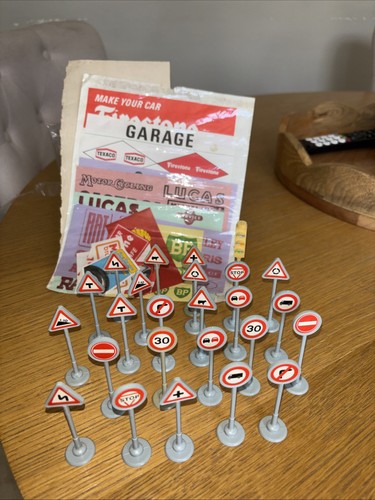 Plastic toy vintage road - x,