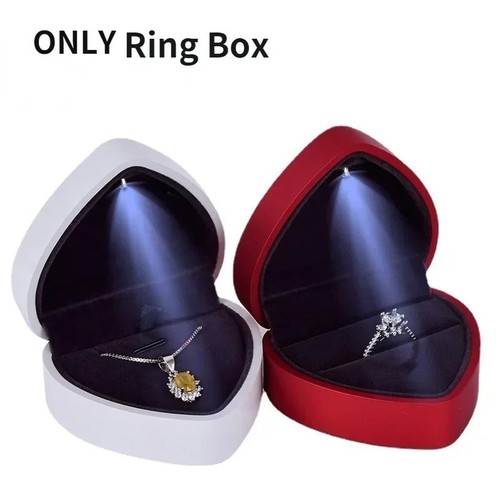 Heart shaped ring - ring, box