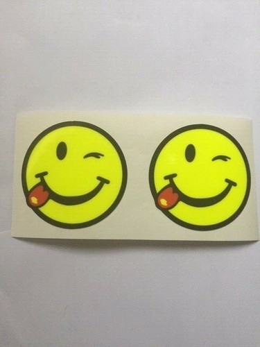 Smiley faces motorbike - 2, x