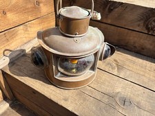 Rare antique three way ships bow lantern possibly by Simpson Lawrence Glasgow