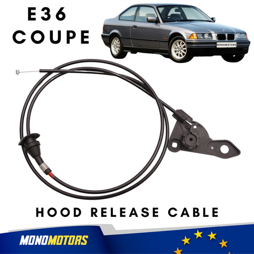 Bonnet release cable for bmw - release,