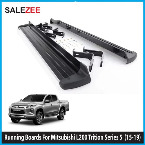 Black running board side - black,