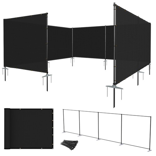 X24 outdoor privacy fence - 6'x24',