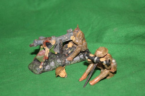 Vintage elastolin ww1 soldiers - ww1,