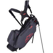 Sun Mountain Carry Bag - H2NO Lite 4-Way Waterproof Stand BAG - Black Steel Red