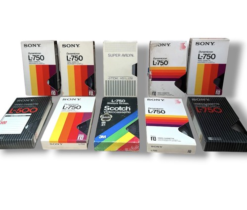 Pre recorded betamax video - recorded,