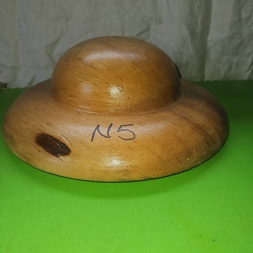 Wooden hat block millinery - ,