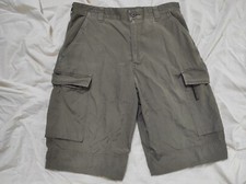 Vintage 1980s Austrian army Ripstop shorts cargo military army combats bermudas