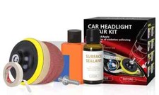 CAR HEADLIGHT RESTORATION KIT - Complete All In One DIY Package